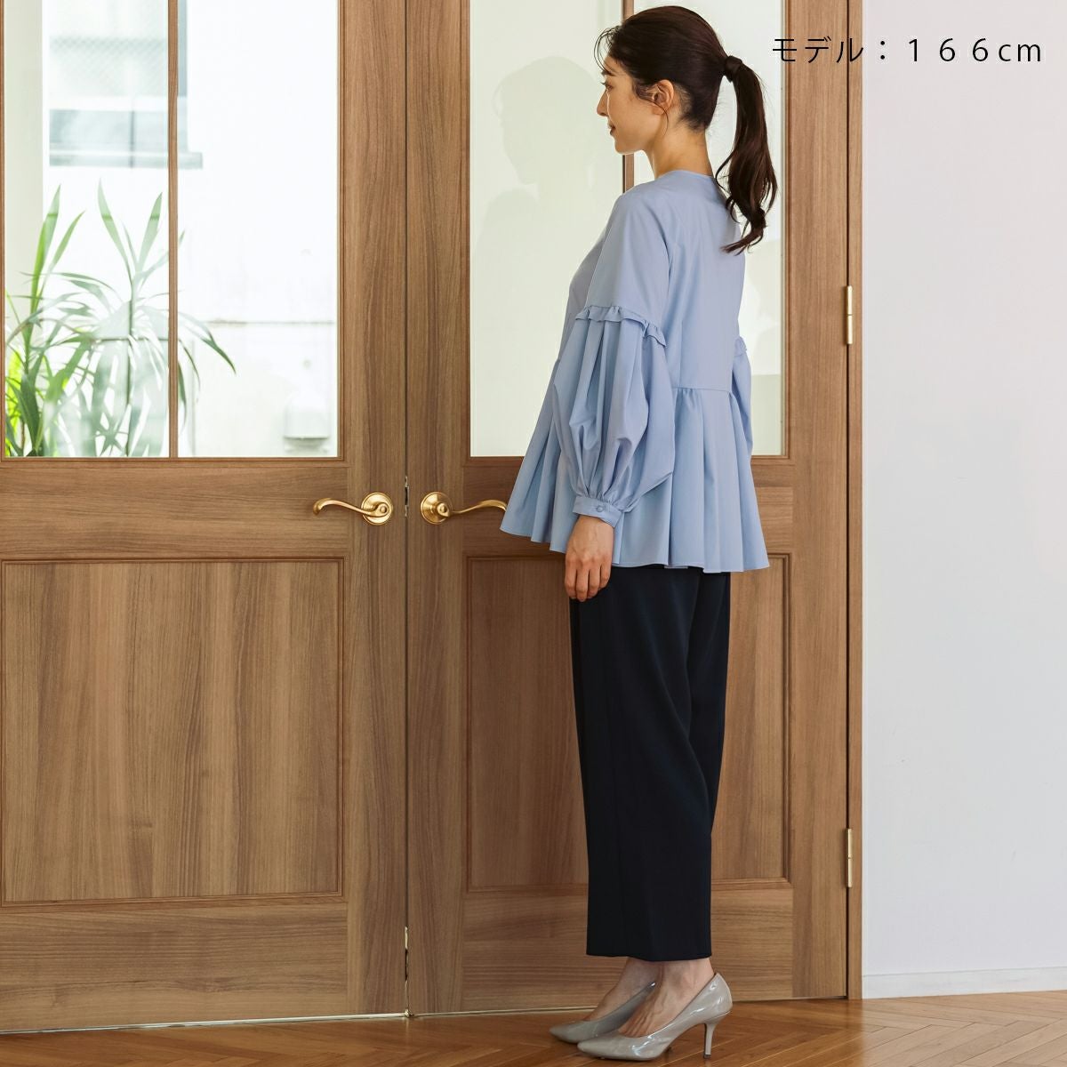 SONO】パフィスリーブフローイングブラウス【20260311】 | Spendard.com