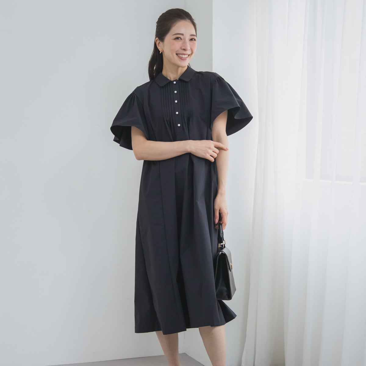 SPADACINI    のシルク100％の大変洗練されたワンピースです。 ワンピース | Spendard.com