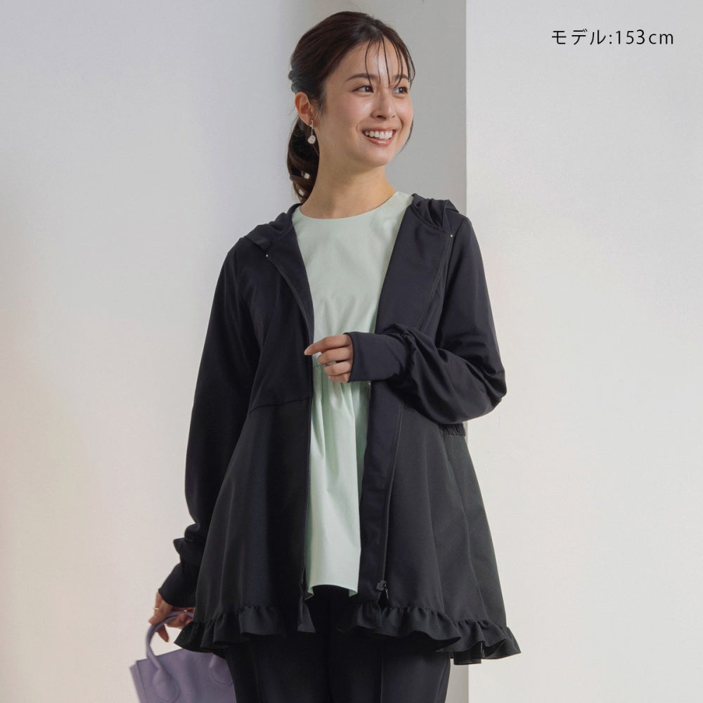 SONO】ティアードフレアチュニックフーディ【20260413】 | Spendard.com