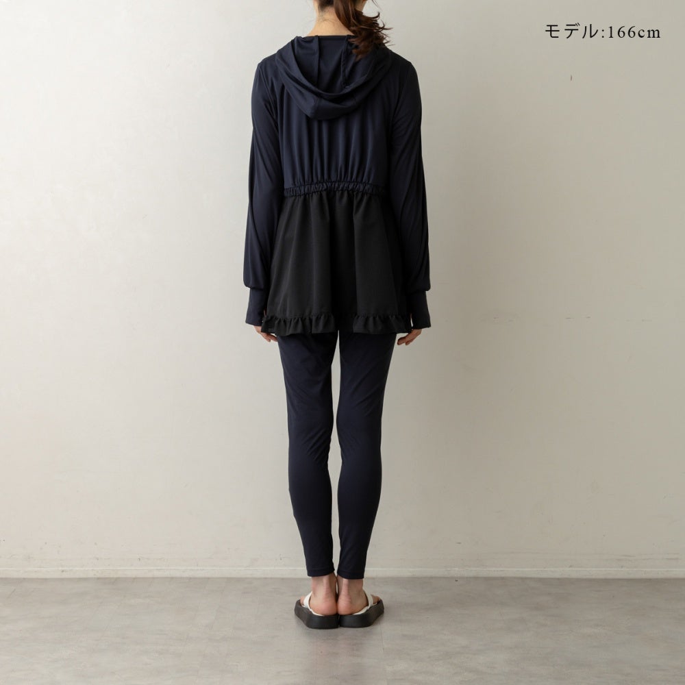 SONO】ティアードフレアチュニックフーディ【20260413】 | Spendard.com