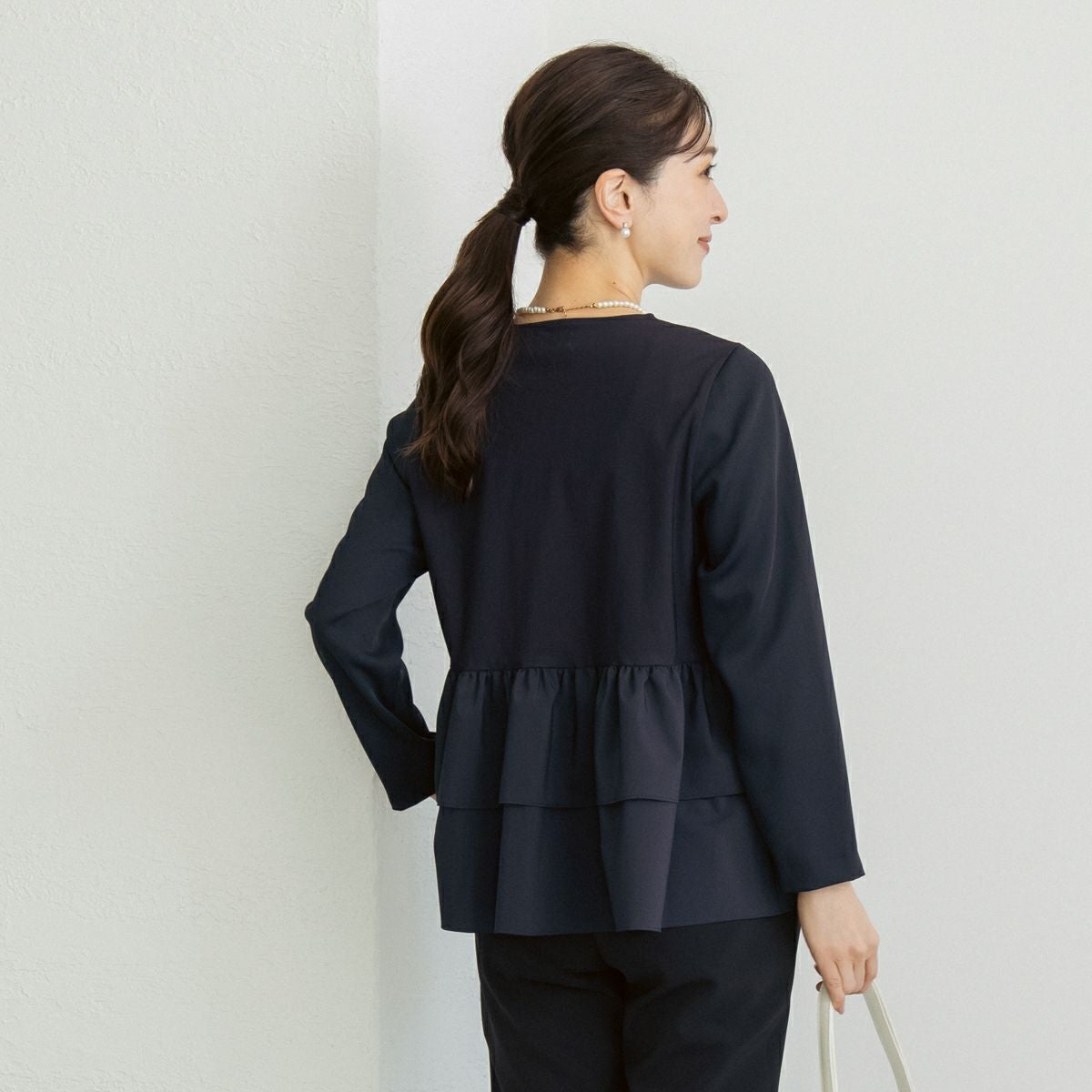 SONO NAVY】ユーティリティティアードプルオーバー【20260116