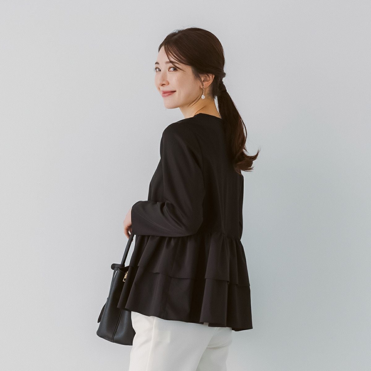 SONO NAVY】ユーティリティティアードプルオーバー【20260116