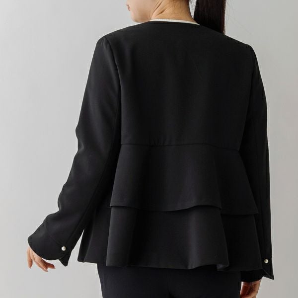 SONO NAVY】ティアードペプラムジャケット【20250117】 | Spendard.com