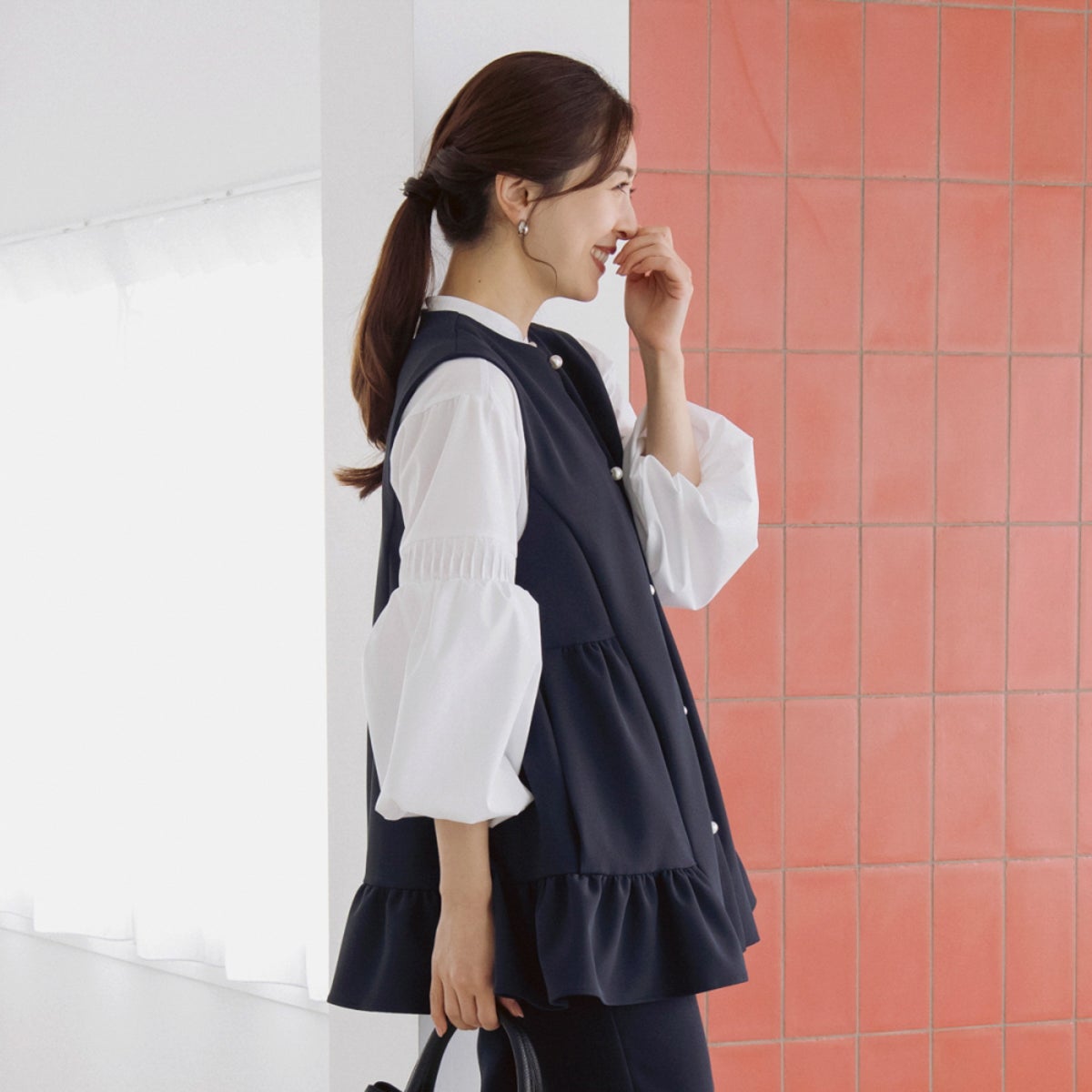 SONO】サイドティアードチュニックジレ【20260417】 | Spendard.com