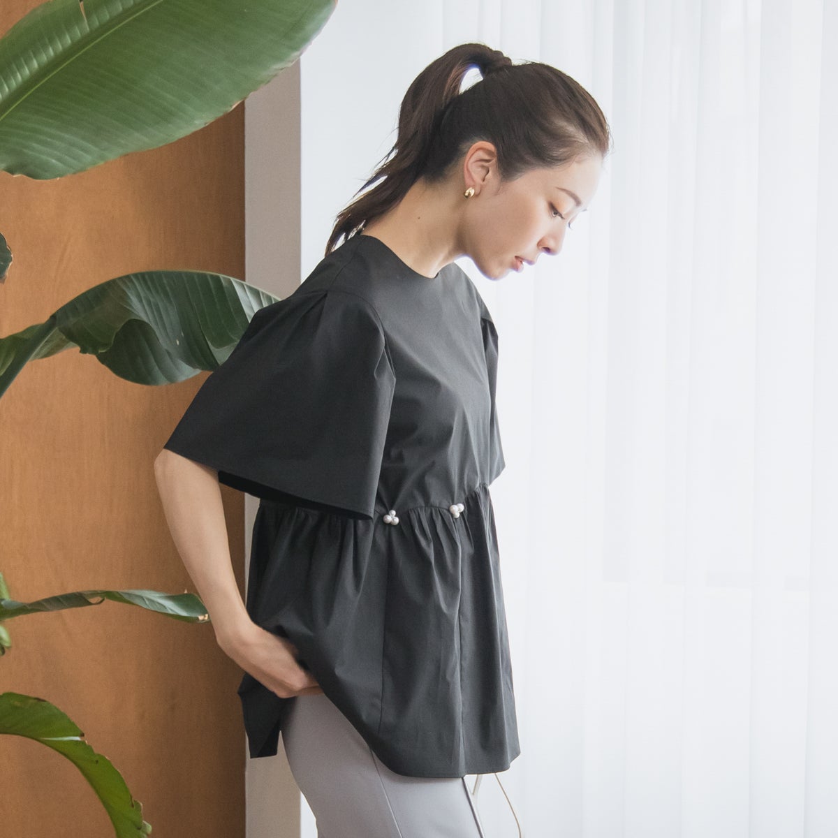 SONO】アンブレラフレアブラウス【20260508】 | Spendard.com