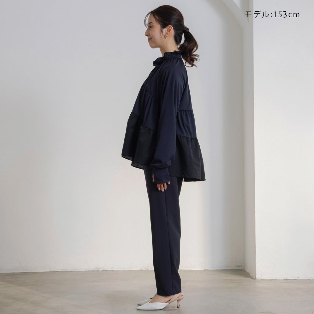 SONO】ギャザーフレアハイブリッドジャケット【20260501】 | Spendard.com