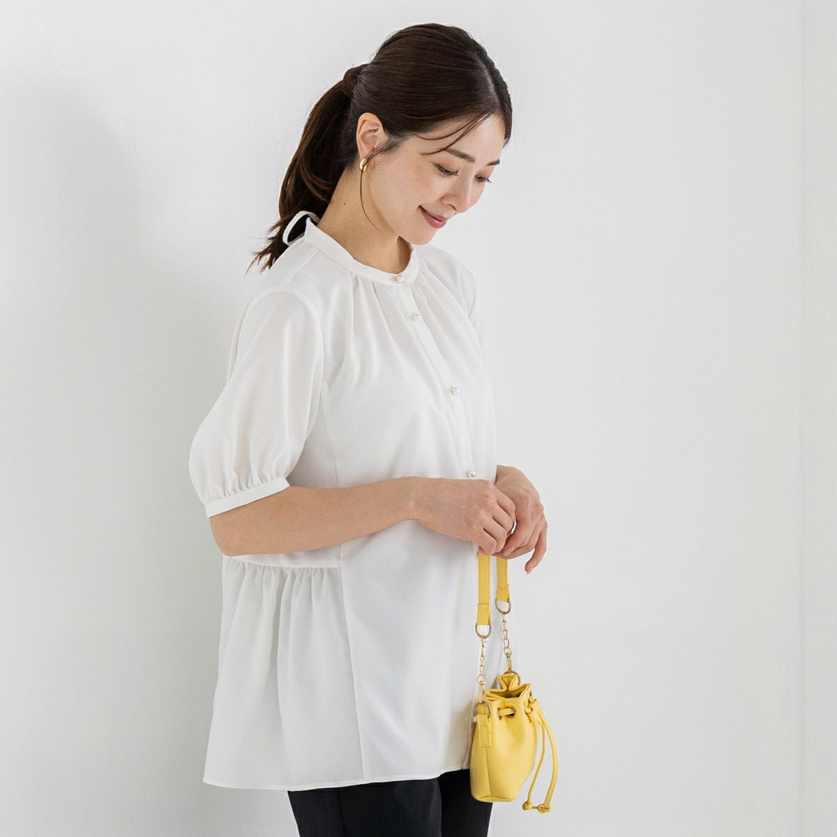 SONO】フェミニニティチュニックブラウス【20260424】 | Spendard.com