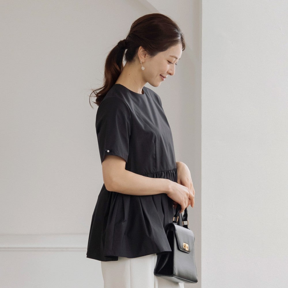 SONO】ハイスペックペプラムブラウス【20260424】 | Spendard.com
