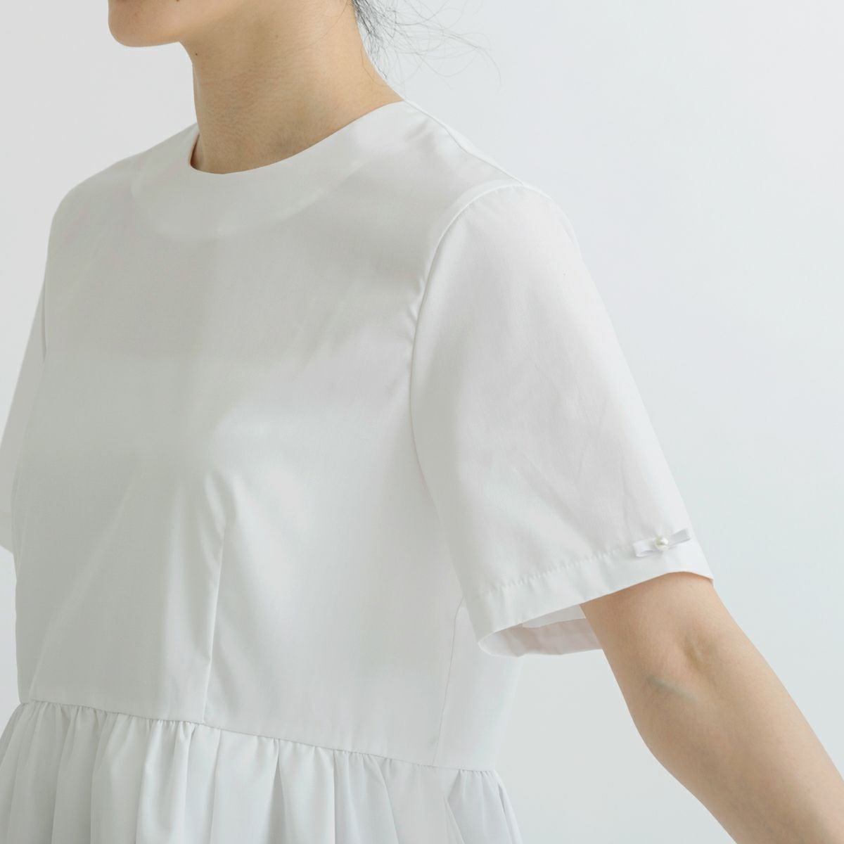 返品不可】【SONO】ハイスペックペプラムブラウス【20260424