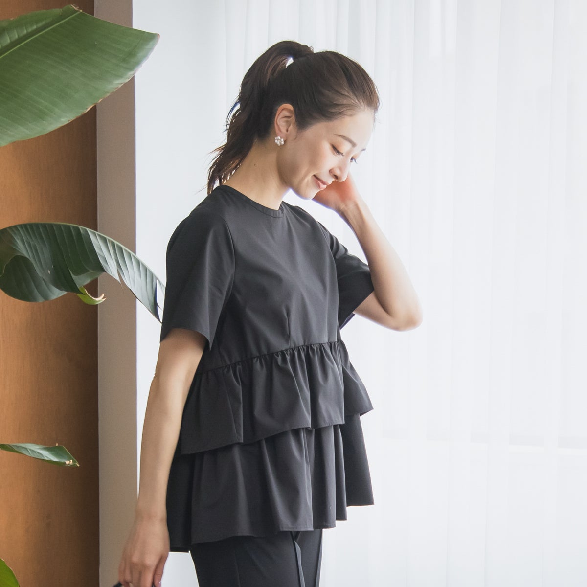 返品不可】【SONO】スフレティアードブラウス【20260508】 | Spendard.com