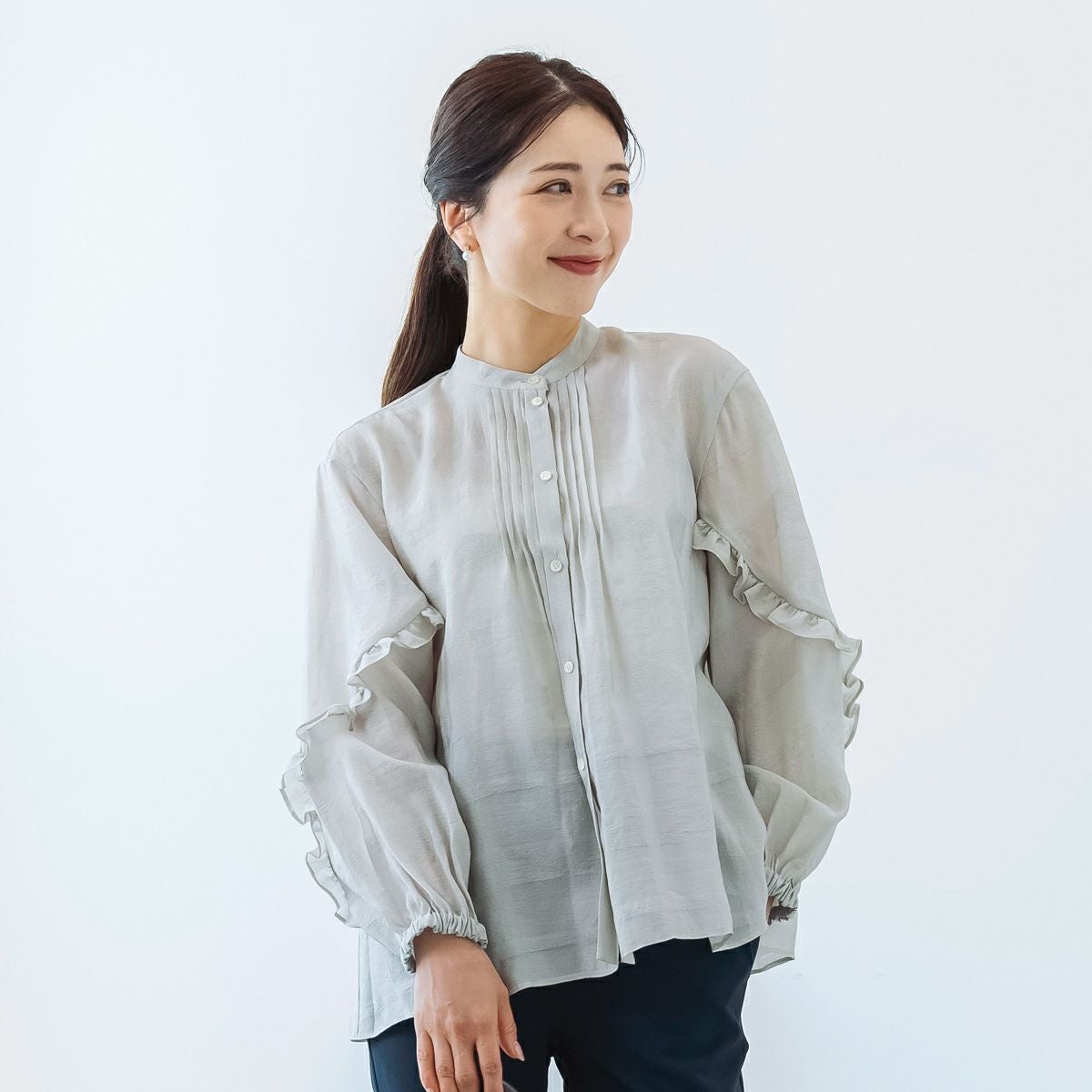 SONO】エアリーチェックブラウス【20250907】 | Spendard.com