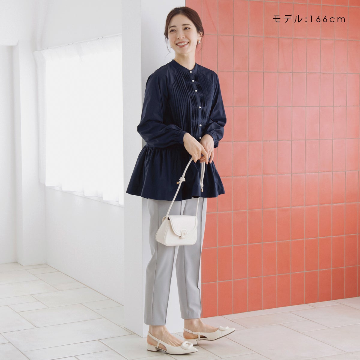 SONO】ウェイビータックパールブラウス【20260311】 | Spendard.com