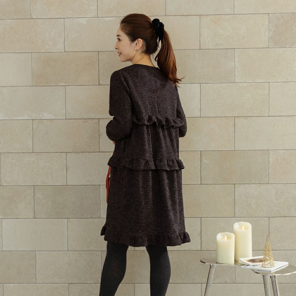 MORE SALE】【返品不可】【SONO】ティアードフリルワンピース
