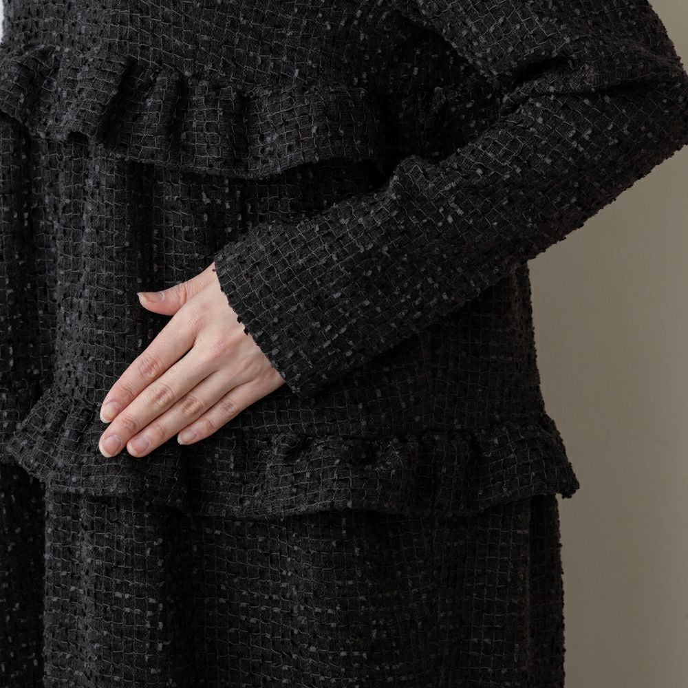 MORE SALE】【返品不可】【SONO】ティアードフリルワンピース