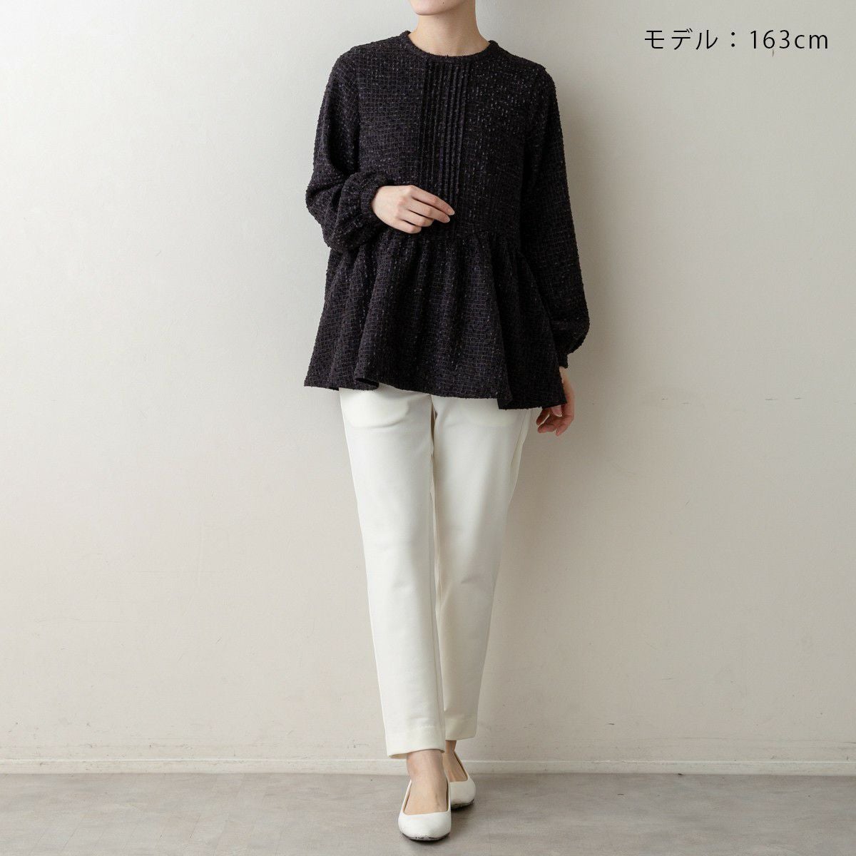 MORE SALE】【返品不可】【SONO】スノーフレークレースカットソー