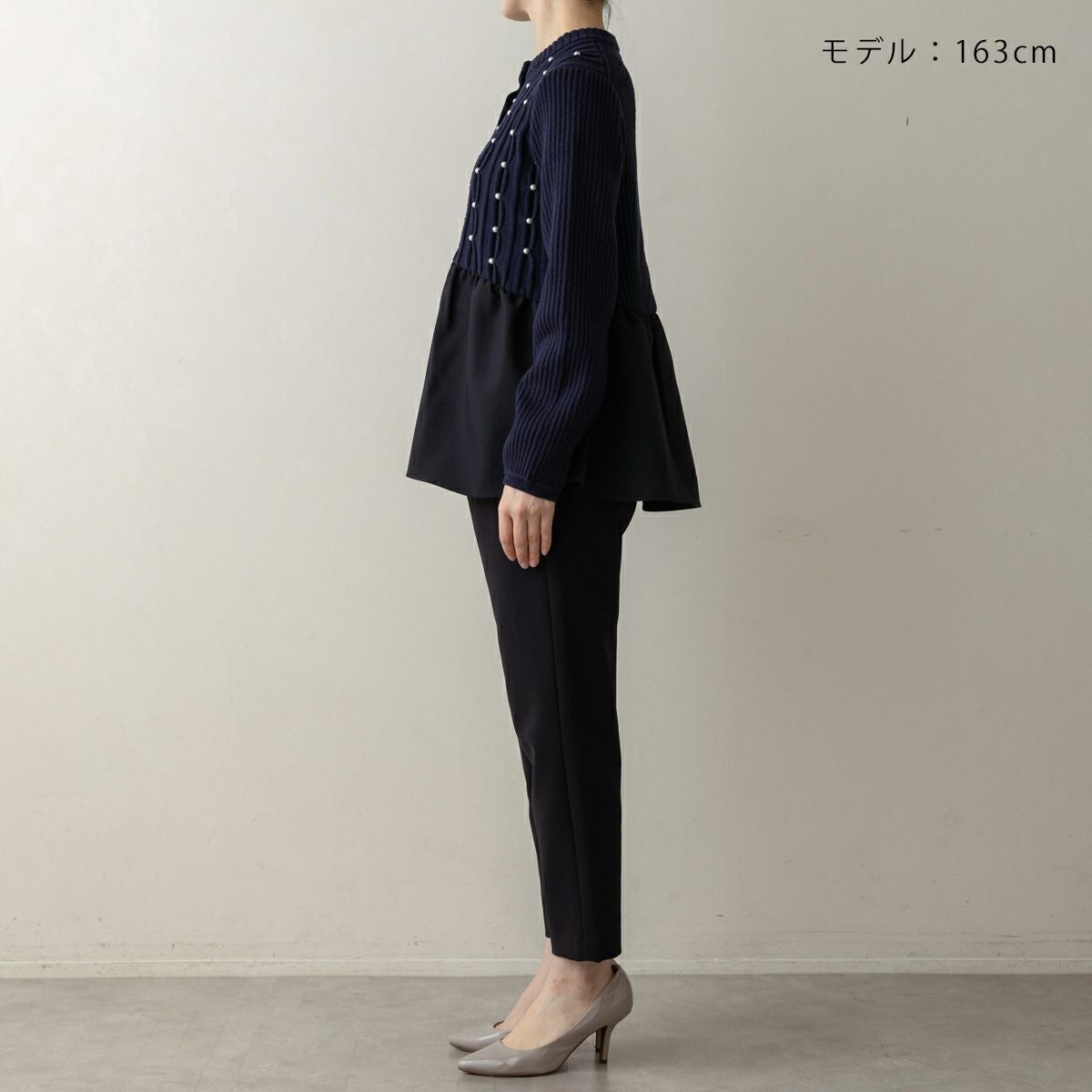 SONO】オーナメントパールニットカーディガン【20260130】 | Spendard.com