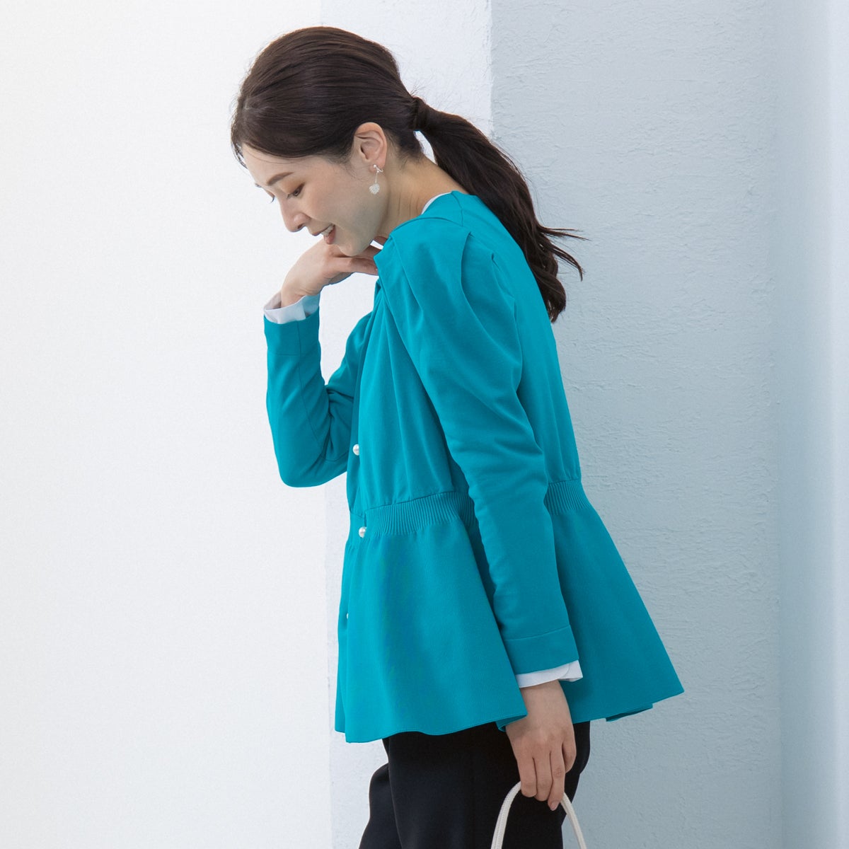 SONO】ペプラムチュニックカーディガン | Spendard.com