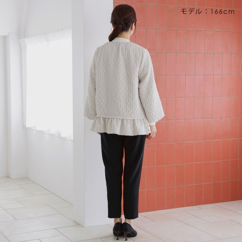 SONO】フロートバルーン・ジャガードジャケット【20260306