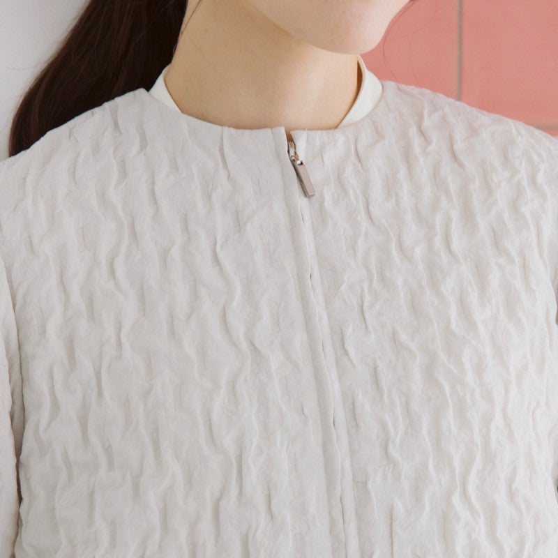 SALE】【返品不可】【SONO】フロートバルーン・ジャガードジャケット