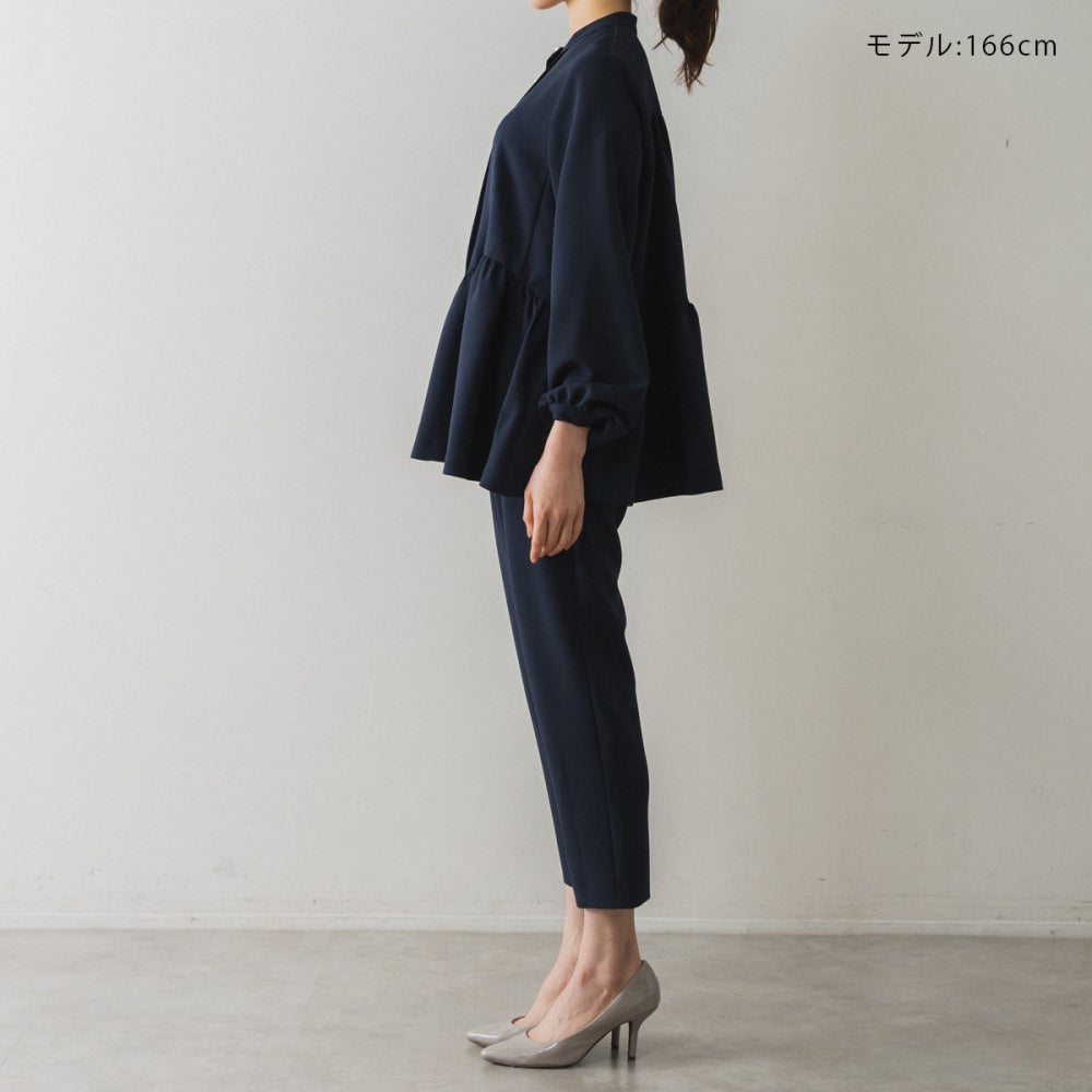 SONO NAVY】フェミニニティティアードブラウス【20260313】 | Spendard.com