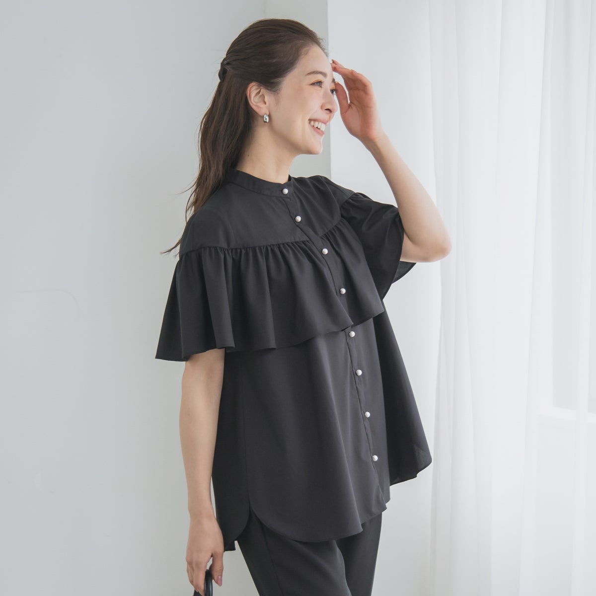 SONO NAVY】テルテルレディブラウス【20260522】 | Spendard.com