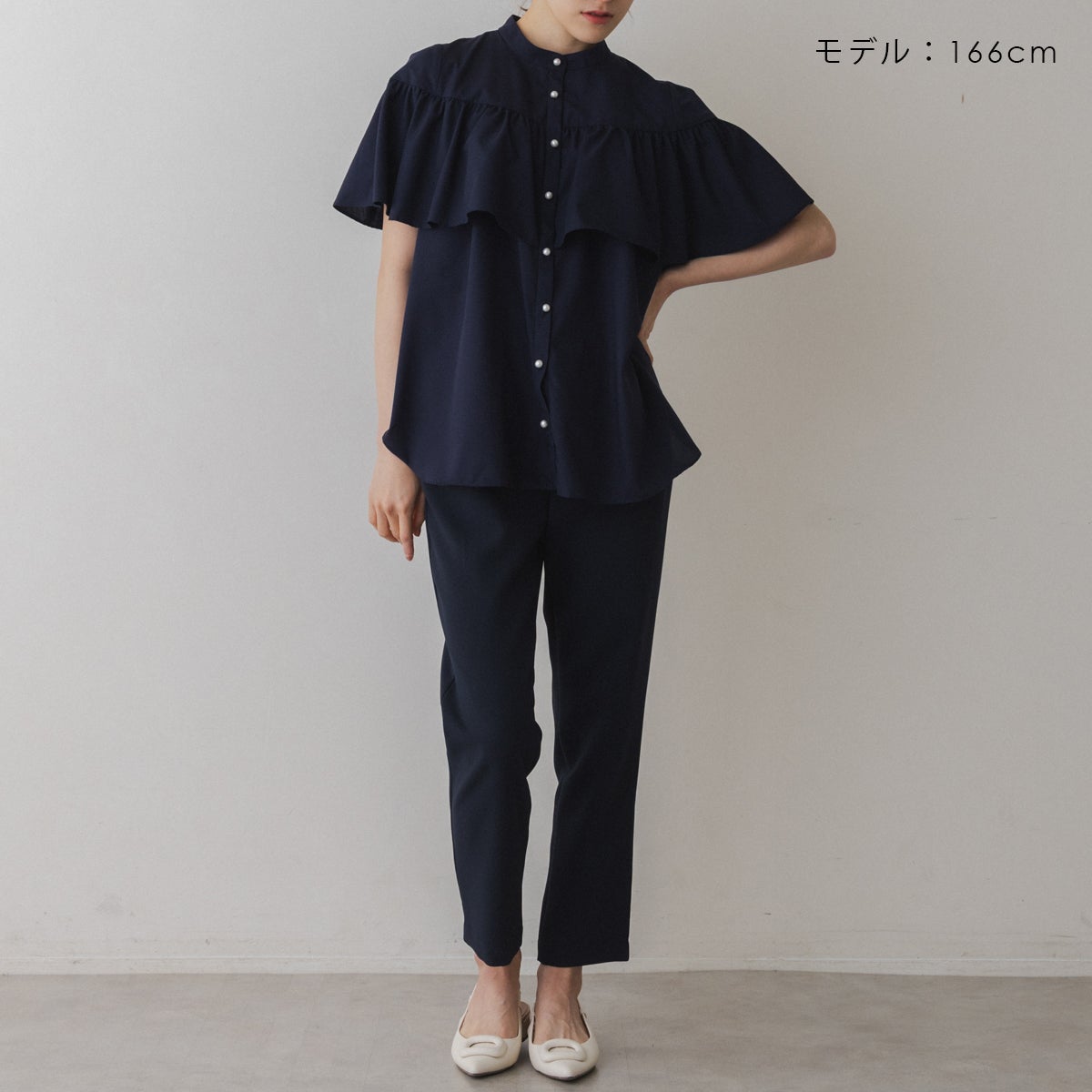 SONO NAVY】テルテルレディブラウス【20260522】 | Spendard.com