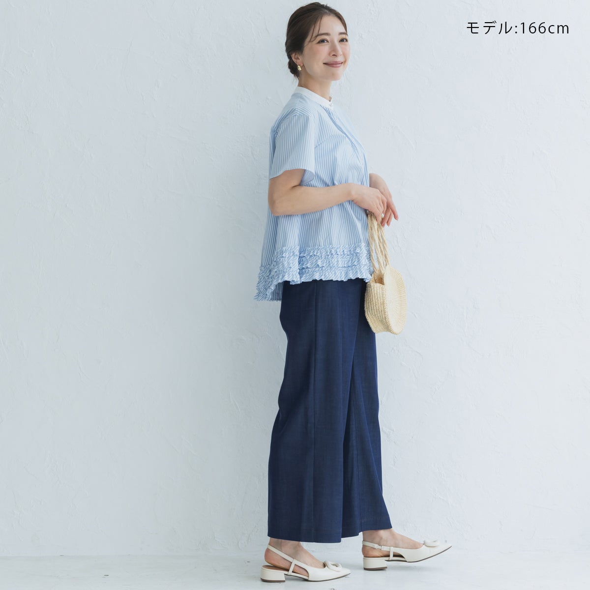 SONO】ブロッサムフリルヘムブラウス【20260717】 | Spendard.com