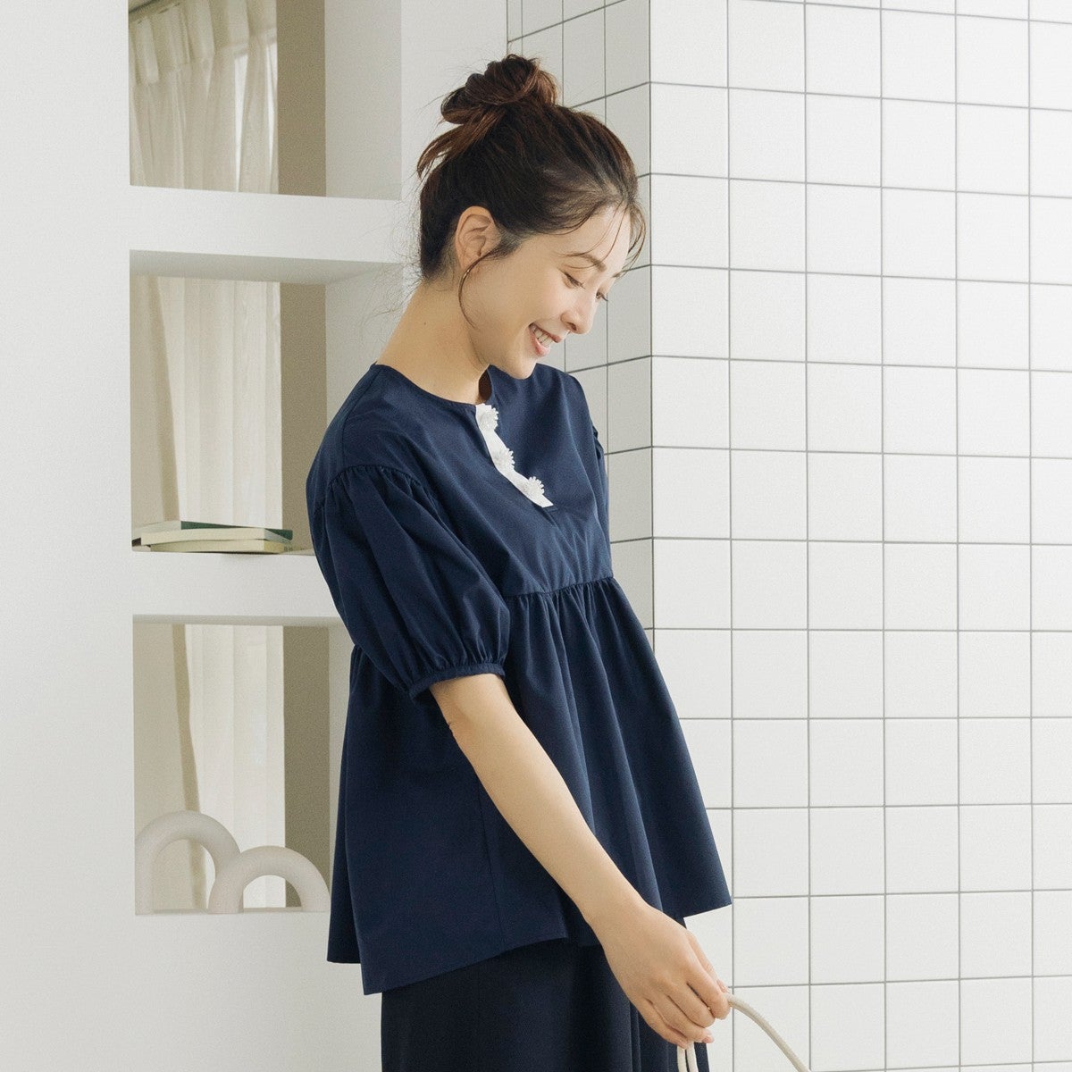 ☆新品☆24200円☆SONO☆オーナメントビジューチュニック☆ブラウス SONO】オーナメントビジューブラウス【20260724】 | Spendard.com