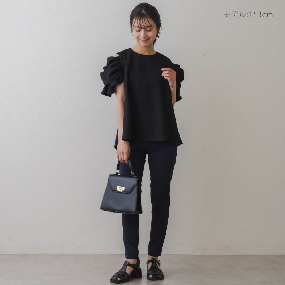 定価15400円❤️新品タグ付❤️sono バックフリルブラウス SONO 