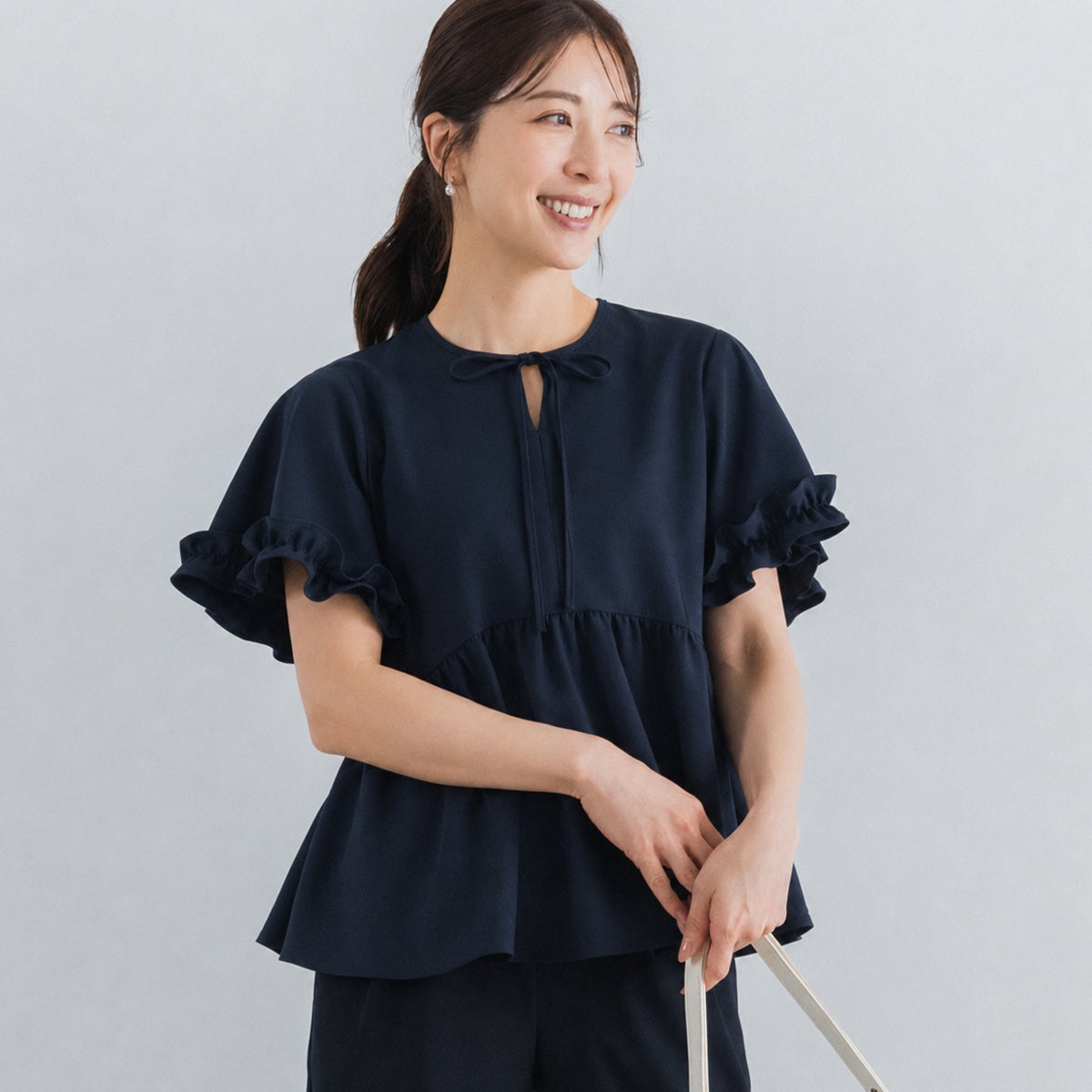 SONO NAVY】ハミングレディブラウス【20260821】 | Spendard.com