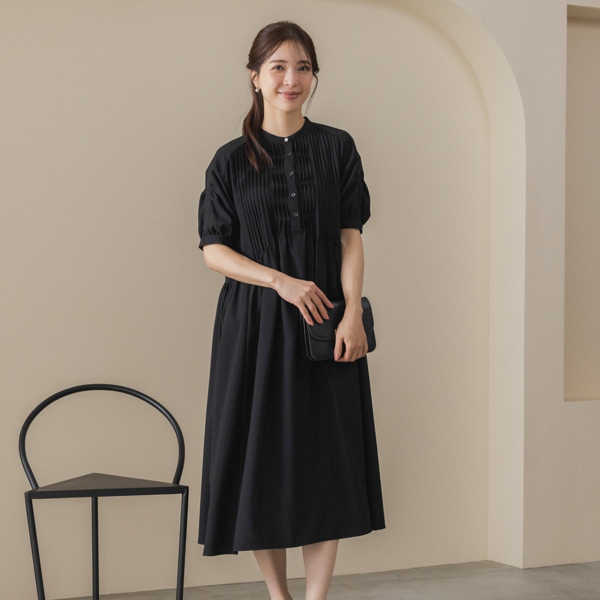 SONO NAVY】ウェイビータックワンピース【20260821】 | Spendard.com